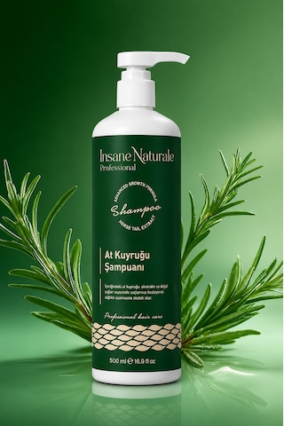 Insane Naturale At Kuyruğu Şampuanı 500 Ml Tüm Saç Tipleri