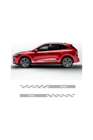 Ford Kuga Yan Kapı Şerit Sticker Etiket Modeli