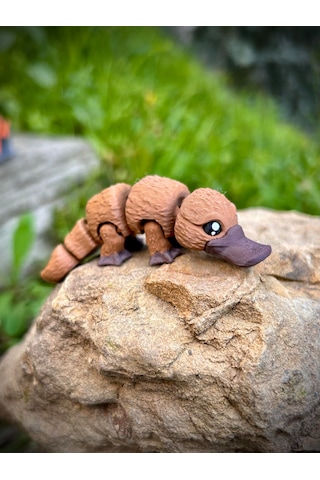 Ornitorenk Oyuncak 3d Hareketli Organik Vip Model- Orta Boy