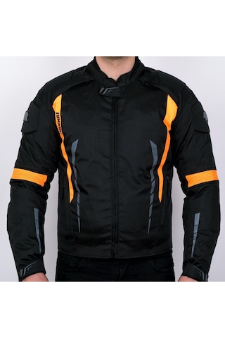 4riders Gama Ce Sertifikalı Korumalı Motosiklet Montu Oranj