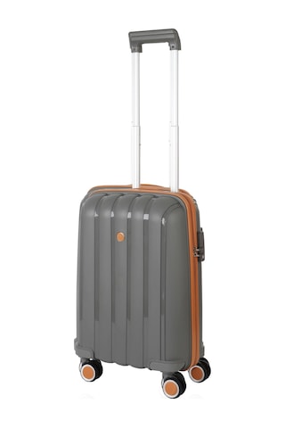 Mçs Group Mçs Polipropilen Valiz V305 55 Cm S18y10003355 11156 Gri/hardal