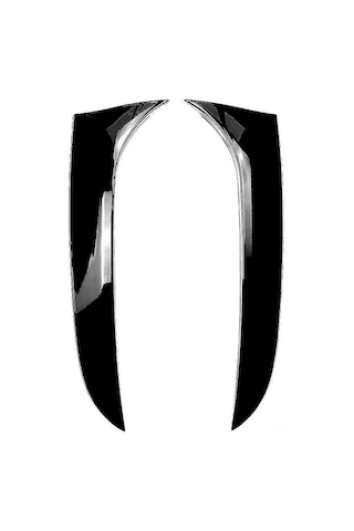 Wezone Passat B6 Wagon Arka Cam Yan Spoiler, Abs Materyal Siyah Renk, Araç Uyumlu 1 Çift Set