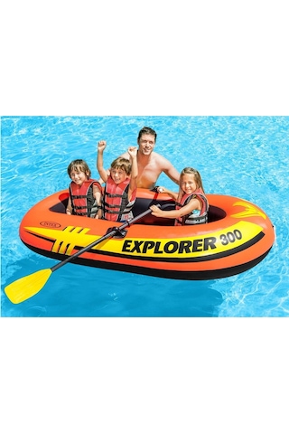 İntex Explorer 300 Şişme Bot Set 211 117 41CM