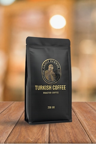 Cahit Efendi Türk Kahvesi Özel Seri Kraft Ambalajında 250 G