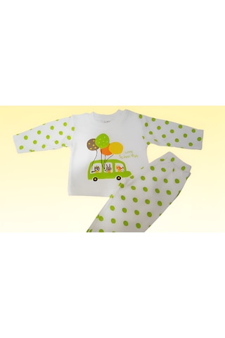 Love Minixx Bebek Kız -erkek % Pamuklu Pijama Takımı 3- 6 Yaş