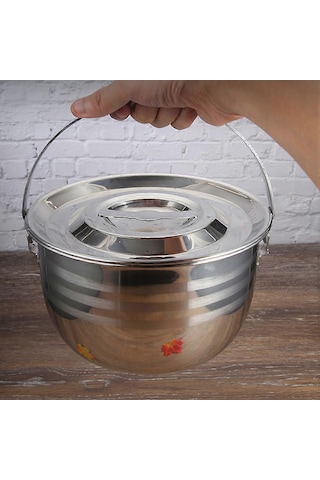 İç Mekan Dış Mekan Yemek Tencere Taşınabilir Pişirme Tenceresi Pratik Güveç Çorba Tenceresi Diğer