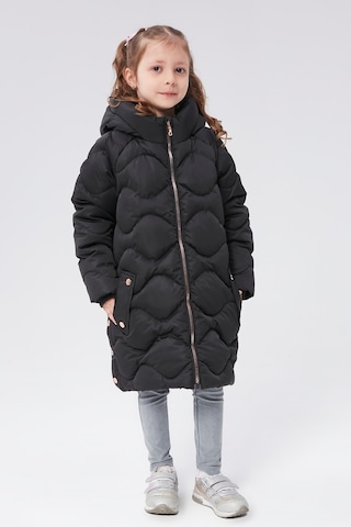Benitto Kids Benittokids Kız Çocuk Kaban 51302-siyah Siyah