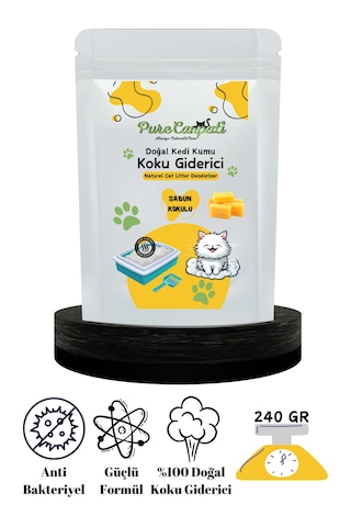 Purecanpati Kedi Kumu Koku Giderici Marsilya Sabun Kokulu