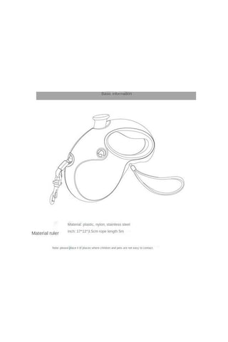 Soulader Otomatik Geri Çekmeli Kökenli Köpek Tasma Kayışı, Uzayabilir İpli Tasma, Küçük Orta Büyük Irklar İçin