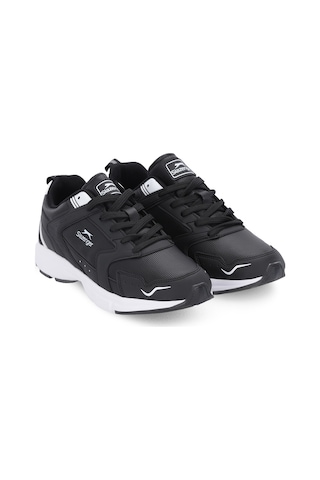Slazenger Alfa I Kadın Siyah / Beyaz Koşu & Yürüyüş Spor Ayakkabısı Siyah - Beyaz