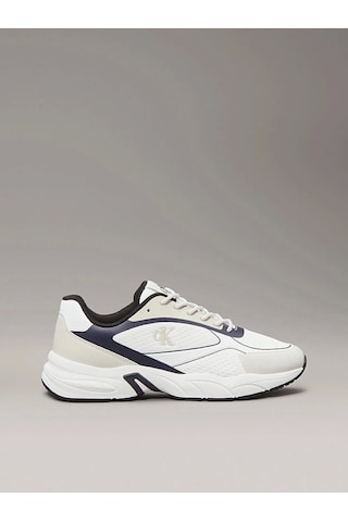 Tommy Hilfiger Erkek Beyaz Kalın Tabanlı Sneaker Çok Renkli