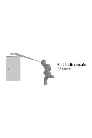 Arsel Dekolite Serisi Çift Yüzlü Ae-5223-L Acil Çıkış Yönlendirme