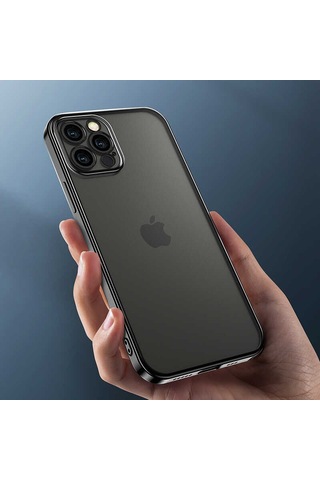 Benks Apple Uyumlu iPhone 12 Pro Max Benks Matte Electroplated TPU Kapak ZORE-218859