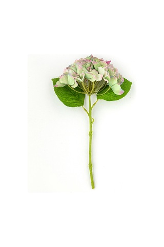 Hortensia Tek Dal Yapay Çiçek Yeşil
