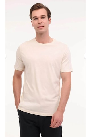 Lumberjack Mb Ct110 Pm C Nk T-sh 5fx Erkek Kısa Kol Tişört Bej