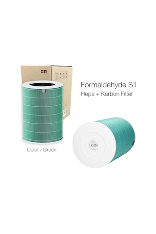 Xiaomi Smart Air Purifier 4 Filtre Yeşil Formaldehit