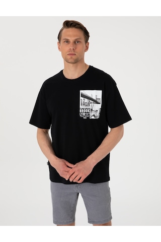 Pierre Cardin Erkek Siyah Tişört 50310144-vr046 Siyah