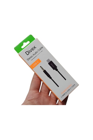 Type-c To 3.5mm Stereo Audio Aux Kablo 1m Siyah Da-162