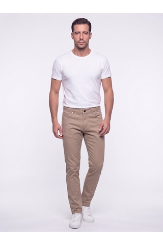 Vizon Dynamic Fit Erkek Chino Pantolon VİZON