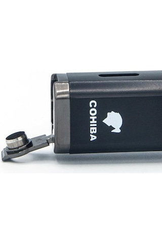 Cohiba 3 Torch Pürmüz Siyah Puro Çakmağı - Tr1349