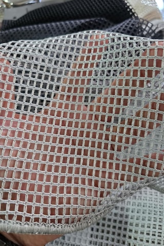 Perde Pendik Gri Lüx File Tül Ekstraforlu Kornişli Rustik Dikim Pilesiz,gri 200 X 240 Çok Renkli
