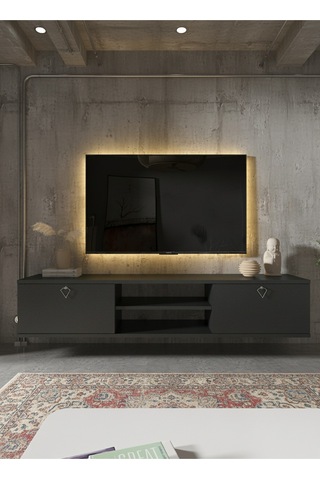 Resital Tv Ünitesi S1835-4 Antrasit Antrasit