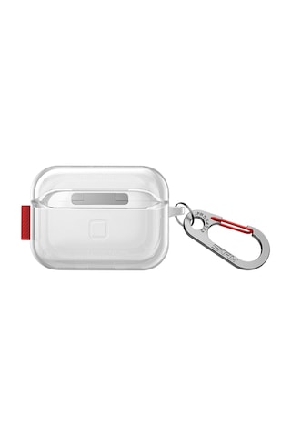 Apple Uyumlu AirPods Pro 2 Kılıf Skinarma Şeffaf Renkli Airbagli Tasarım Saido Kılıf Şeffaf