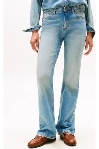 Tommy Hilfiger Lex Denim İspanyol Paça Kadın Jeans Ww0ww456821a4 Mavi
