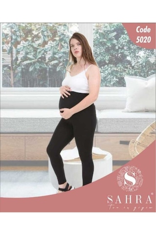 Bonbonetti Kadin Beli Ayarli Organik Hamile Taytsiyah38-40