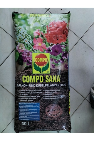 40 Lt Compo Sana İthal Torf, Saksı Torfu, Tohum, Çiçek, Fide Vb İçin 40 L