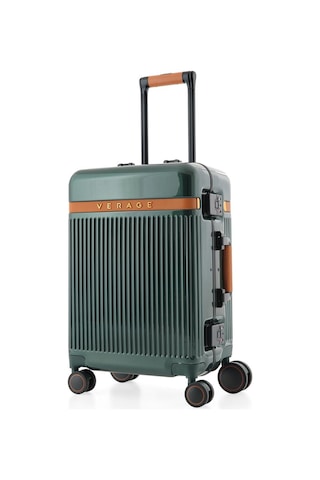 Verage Gm20076w Alüminyum Kabin Boy Valiz-yeşil Yeşil