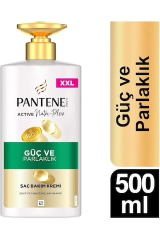 Pantene Güç Ve Parlaklık Saç Kremi 500 ML