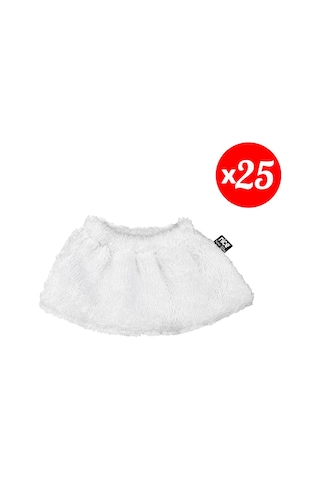 Nice Polti-karcher Buharlı Temizleyici Uyumlu Lastikli Havlu Bez Seti 25'li Niceset A Pro Plus