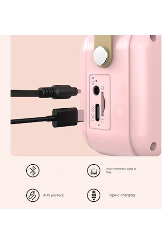 M4 Retro Bluetooth Hoparlör