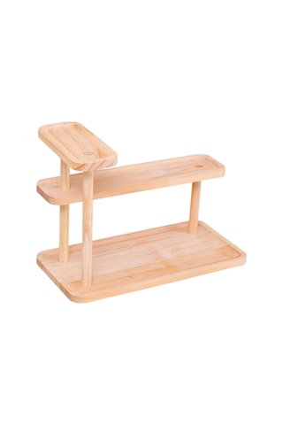 Homyl Masaüstü Düzenleyici Rustik Çok Amaçlı Kozmetik Kiler Kahverengi