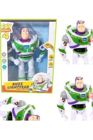 Oyuncak Hikayesi Toystory Buzz Lıght Year Işıklı Sesli Robot Elektronik Buzz Lightyear