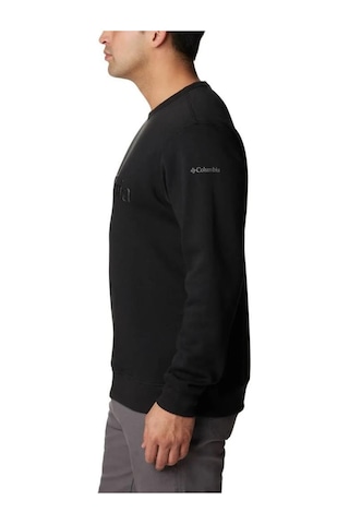 Columbia M Columbia Logo Sweatshirt Siyah