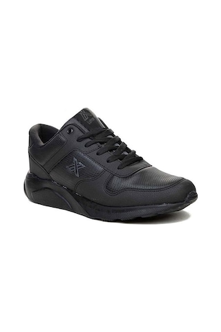 Luttoon 4039.g Deri Fashion Sneakers Ayakkabı 36-39 Siyah