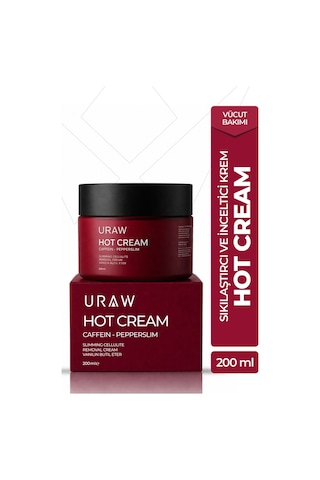 Uraw Sıkılaştırıcı Ve İnceltici Krem Hot Cream 150 ML