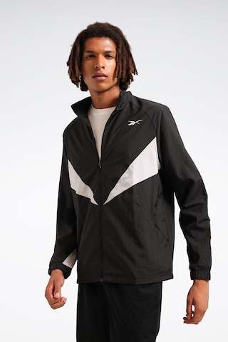 Reebok Basketball Track T Siyah Erkek Sweatshirt 000000000102017825 Siyah