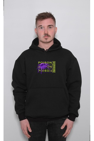 Poison Örümcek Spider Ağ Animal Sweatshirt Unisex Kapüşonlu Hoodie 001