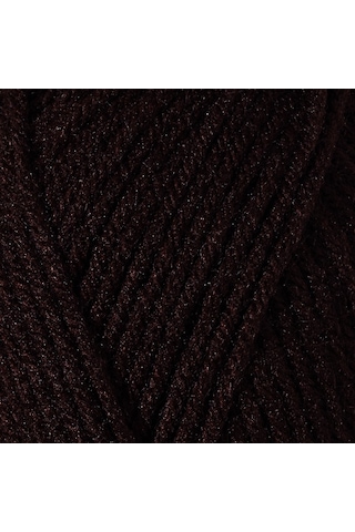 Kürkçü Han Dekor 100gr 100m El Örgü İpi Koyu Kahverengi