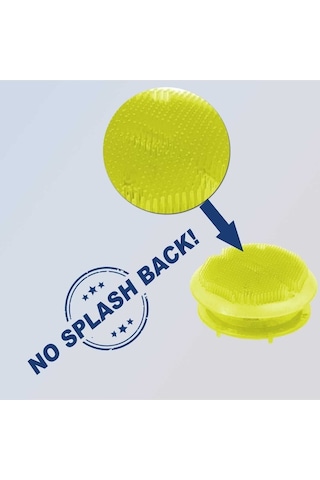 5 Li Set - Limon Kokulu Kirpi Pisuvar Süzgeci - Koku Giderici Kireç Çözücü Sıçrama Önleyici Tasarım