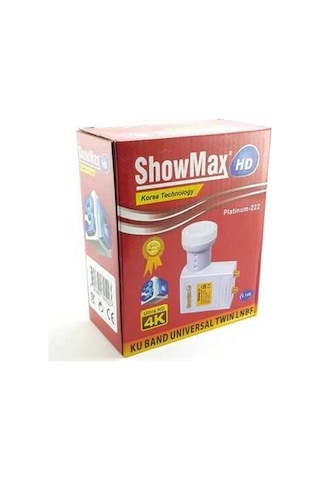 Showmax Platinum 222 Universal Twin 2'li Lnb