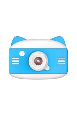 X900 Dijital Çocuk Fotoğraf Makinesi Selfie Kamera 3.5 İnç Dijital Çocuk Kamerası 1080p Mavi