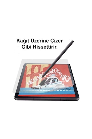 Apple Uyumlu iPad 10.2 8.nesil Ve 9. Nesil Paper-like Ekran Koruyucu Kağıt Hissiyatlı Kırılmaz Cam Kılıf