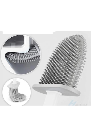 Hijyenik Klozet Temizleme Silikonu Esnek Fırça Go50607941090 Çok Renkli