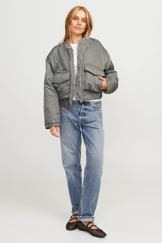 Jjxx Jxcaren Padded Bomber Otw Grı Kadın Ceket Gri
