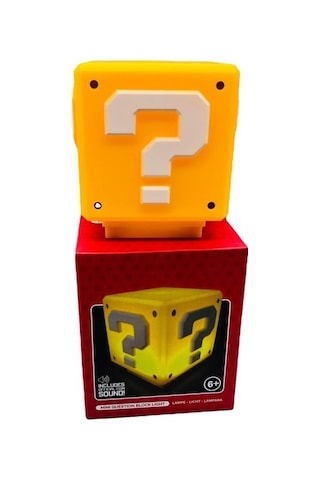 Linze Mario Led Ses Kontrolü Gece Lambası Sarı