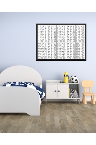 Oem Çarpım Tablosu 02 Pleksi 3Mm 70 X 50 Cm